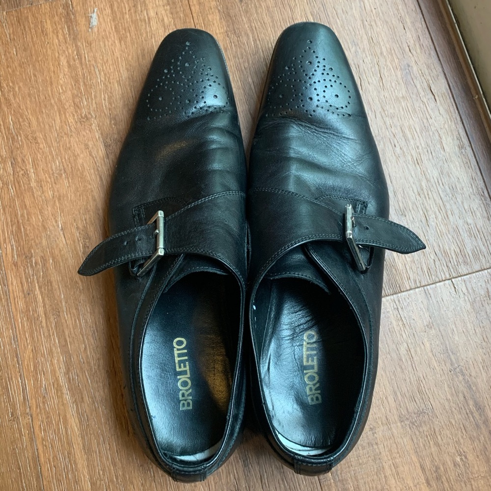 Black Broletto dress shoes